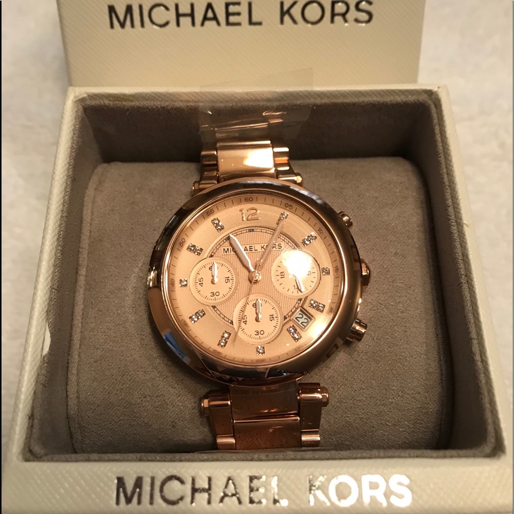 Brand New Rose Gold Michael Kors Watch